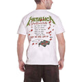 Weiß - Back - Metallica - "One Landmine" T-Shirt für Herren-Damen Unisex