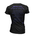 Schwarz - Back - Metallica - "Ride The Lightning" T-Shirt für Damen