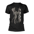 Schwarz - Front - Fear Factory - "Mechanical Skeleton" T-Shirt für Herren-Damen Unisex