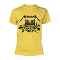 Gelb - Front - Metallica - "72 Seasons Simplified Cover" T-Shirt für Herren-Damen Unisex