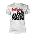 Weiß - Front - Destruction - "Alt Photo" T-Shirt für Herren-Damen Unisex