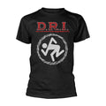 Schwarz - Front - D.R.I. - T-Shirt für Herren-Damen Unisex