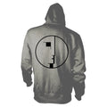 Grau - Back - Bauhaus - Hoodie mit durchgehendem Reißverschluss für Herren-Damen Unisex