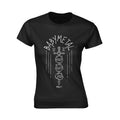 Schwarz - Front - Babymetal - "Skull Sword" T-Shirt für Damen