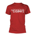 Rot-Weiß - Front - The Cramps - T-Shirt für Herren-Damen Unisex