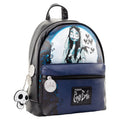 Schwarz-Weiß - Front - Corpse Bride - Rucksack "Moon Lit"