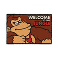 Braun-Rot - Front - Donkey Kong - Türmatte "Welcome To The Jungle"