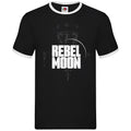 Schwarz-Weiß - Front - Rebel Moon - T-Shirt Logo für Herren-Damen Unisex