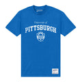 Königsblau - Front - University Of Pittsburgh - T-Shirt für Herren-Damen Unisex