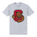 Grau meliert - Front - Cornell University - T-Shirt für Herren-Damen Unisex
