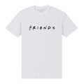 Weiß - Front - Friends - T-Shirt für Herren-Damen Unisex