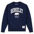 Marineblau - Front - UC Berkeley - Sweatshirt für Herren-Damen Unisex