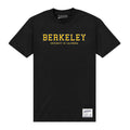 Schwarz - Front - UC Berkeley - T-Shirt für Herren-Damen Unisex