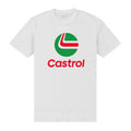 Weiß - Front - Castrol - T-Shirt für Herren-Damen Unisex