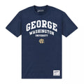 Marineblau - Front - George Washington University - T-Shirt für Herren-Damen Unisex