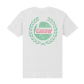 Weiß - Back - Castrol - T-Shirt für Herren-Damen Unisex