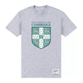 Grau meliert - Front - Cambridge University - T-Shirt für Herren-Damen Unisex