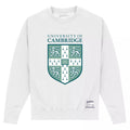 Weiß - Front - Cambridge University - Sweatshirt für Herren-Damen Unisex