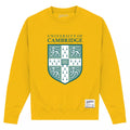 Gold - Front - Cambridge University - Sweatshirt für Herren-Damen Unisex