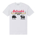 Weiß - Front - The Sopranos - "Satriales" T-Shirt für Herren-Damen Unisex