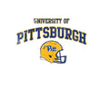 Grau meliert - Side - University Of Pittsburgh - Sweatshirt für Herren-Damen Unisex