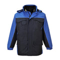 Marineblau-Königsblau - Front - Portwest - Parka für Herren