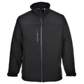 Schwarz - Front - Portwest - Softshelljacke für Herren