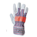 Grau - Back - Portwest - Herren-Damen Unisex Rigger-Handschuhe "Classic Canadian", Leder