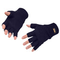 Marineblau - Front - Portwest - Fingerlose Handschuhe, Insulatex Jerseyware