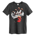 Schwarz - Front - Amplified - "British Steel" T-Shirt für Herren-Damen Unisex