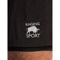 Schwarz - Lifestyle - Raging Bull - Shorts für Herren-Damen Unisex