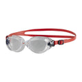 Rot-Transparent - Front - Speedo - Futura Classic Schwimmbrille für Kinder