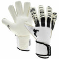 Weiß-Schwarz - Front - Precision - "Elite 2.0 Giga" Torhüter-Handschuhe für Herren-Damen Unisex