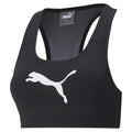 Schwarz - Front - Puma - "4Keeps" BH für Damen - Sport