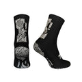 Schwarz-Weiß - Lifestyle - Precision - Herren-Damen Unisex Sportsocken "Origin.0", Anti-Rutsch