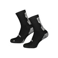 Schwarz-Weiß - Front - Precision - Herren-Damen Unisex Sportsocken "Origin.0", Anti-Rutsch