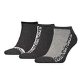 Holzkohle - Front - Calvin Klein - Sneaker-Socken für Herren (3er-Pack)