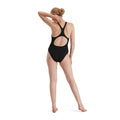 Schwarz - Back - Speedo - "Medalist" Badeanzug für Damen