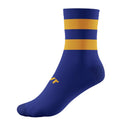 Königsblau-Gold - Front - McKeever - "Pro" Socken für Herren-Damen Unisex