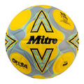 Gelb-Schwarz-Grau - Front - Mitre - "Delta One" Fußball