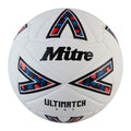 Weiß-Schwarz-Rot - Front - Mitre - "Ultimatch One" Fußball