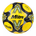 Gelb-Schwarz-Grau - Front - Mitre - "Delta Evo" Fußball