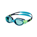 Blau-Grün - Front - Speedo - "Biofuse 2.0" Schwimmbrille für Kinder