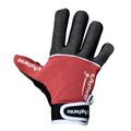 Grau-Weinrot-Weiß - Front - Murphys - Gaelic Football Handschuhe "V2" - Latex