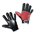 Grau-Weinrot-Weiß - Side - Murphys - Gaelic Football Handschuhe "V2" - Latex