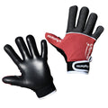 Grau-Weinrot-Weiß - Front - Murphys - Kinder Gaelic Football Handschuhe "V2" - Latex