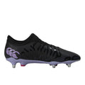 Schwarz-Violett - Side - Canterbury - Herren-Damen Unisex Rugby-Stiefel für weichen Boden "Speed Infinite Team"