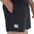 Schwarz - Side - Canterbury -  ProfessionalRugby-Shorts für Herren