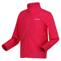 Pinker Trank - Side - Regatta - "Cera" Softshelljacke für Kinder