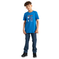 Athletic Blau - Close up - Dare 2B - "Trailblazer II" T-Shirt für Kinder